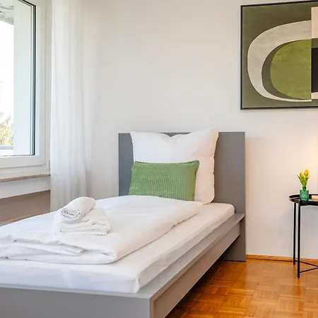 דירה Kurzzeitglueck Mh04 I 24h Self Check - In I Wlan