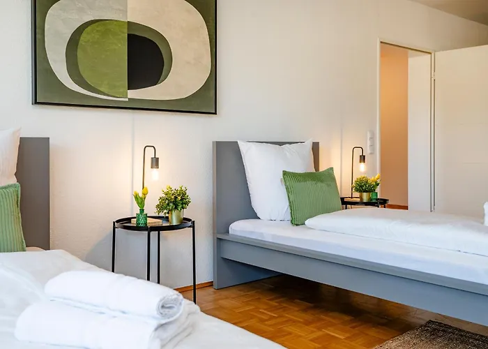 Kurzzeitglueck Mh04 I 24h Self Check - In I Wlan Apartmán Mülheim an der Ruhr