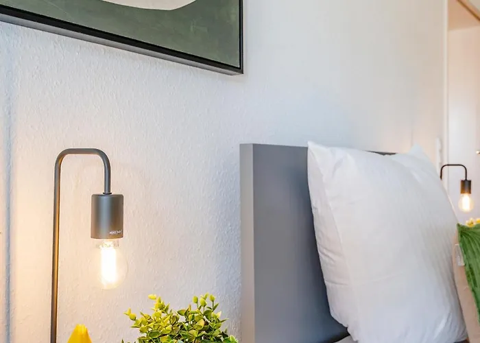 Apartmán Kurzzeitglueck Mh04 I 24h Self Check - In I Wlan *