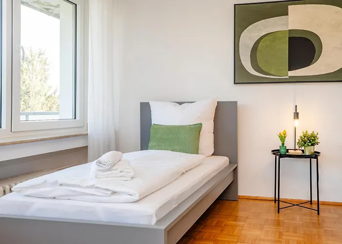 Apartmán Kurzzeitglueck Mh04 I 24h Self Check - In I Wlan