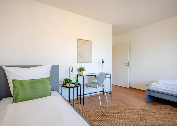 Apartmán Kurzzeitglueck Mh04 I 24h Self Check - In I Wlan *