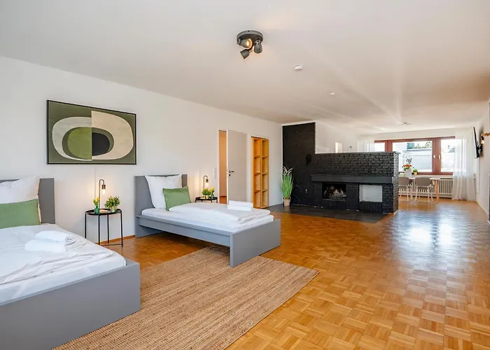 Kurzzeitglueck Mh04 I 24h Self Check - In I Wlan Apartmán Mülheim an der Ruhr