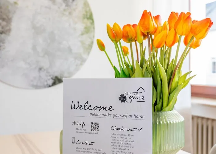 Kurzzeitglueck Mh04 I 24h Self Check - In I Wlan Apartmán